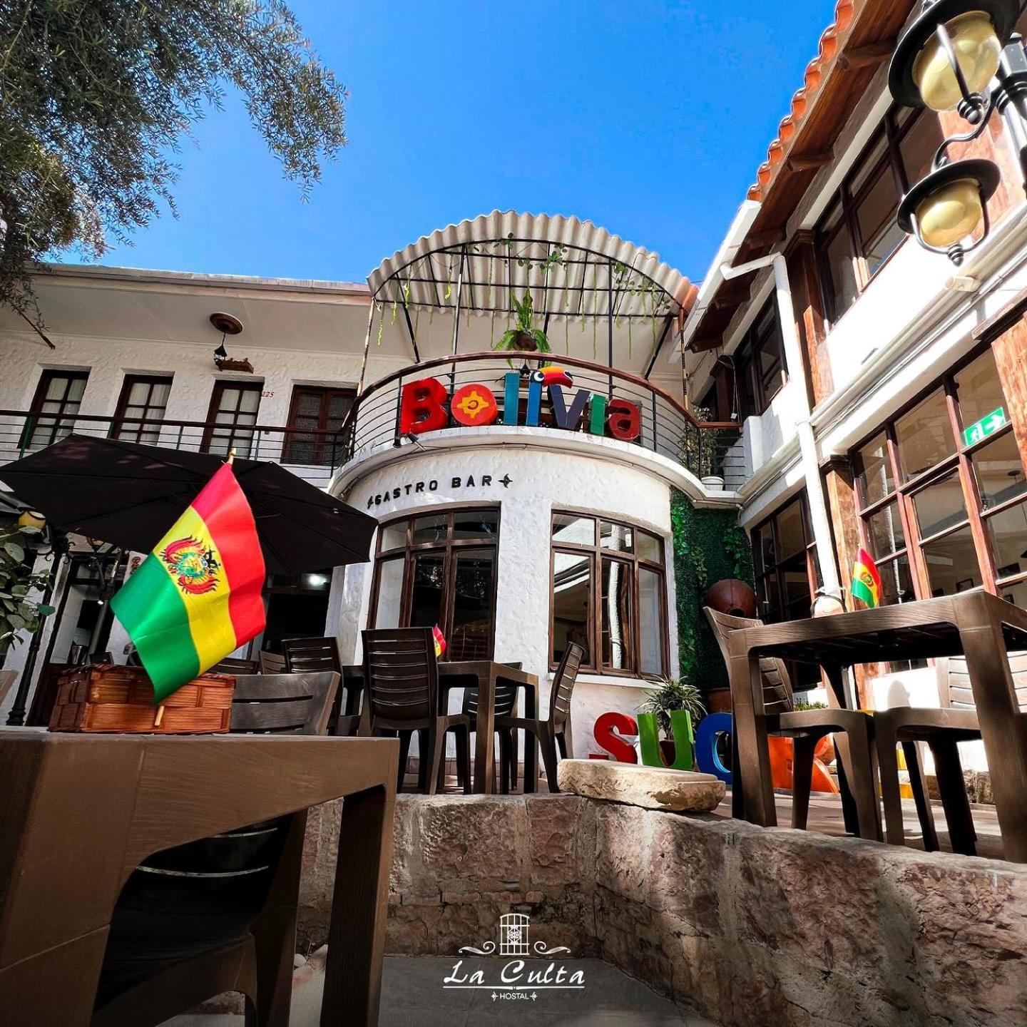 La Culta Hostal & Casa Cultural 苏克雷 外观 照片